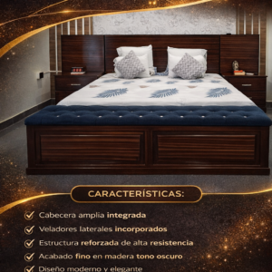 CAMA ÉBANO