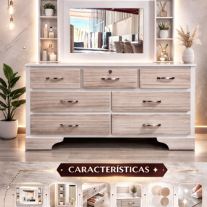 COMODA TOCADOR ALBA