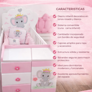 CUNA-CAMA CONVERTIBLE