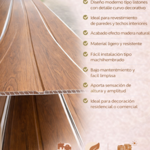 WALLPANEL DECORATIVO MARRON